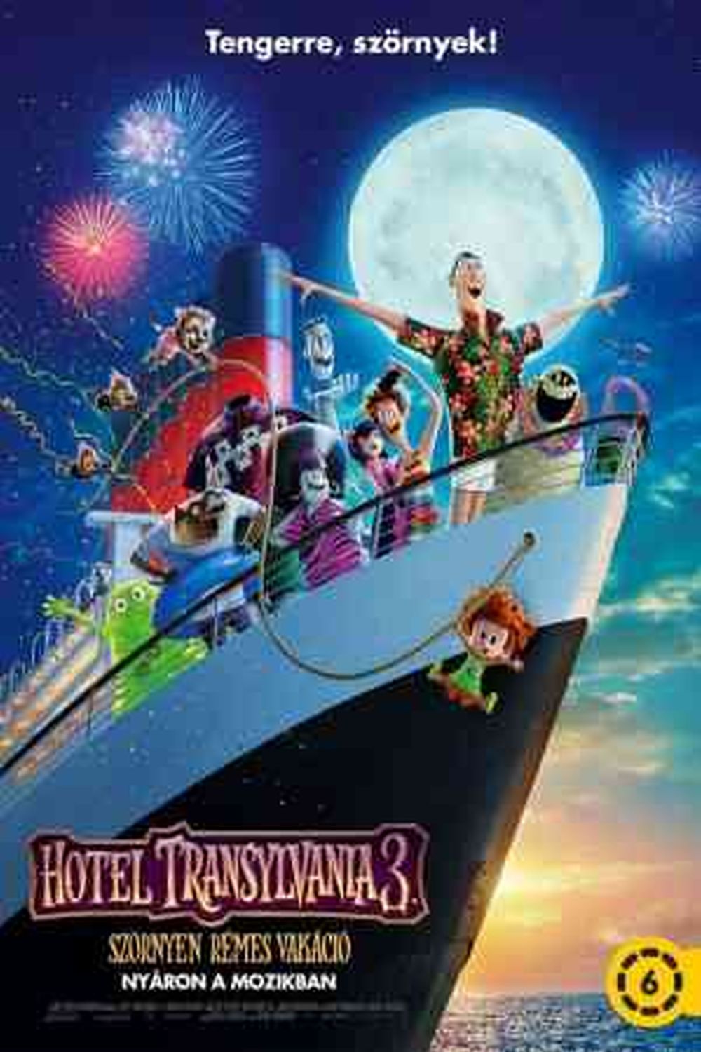 Hotel Transylvania 3. - Szörnyen rémes vakáció online