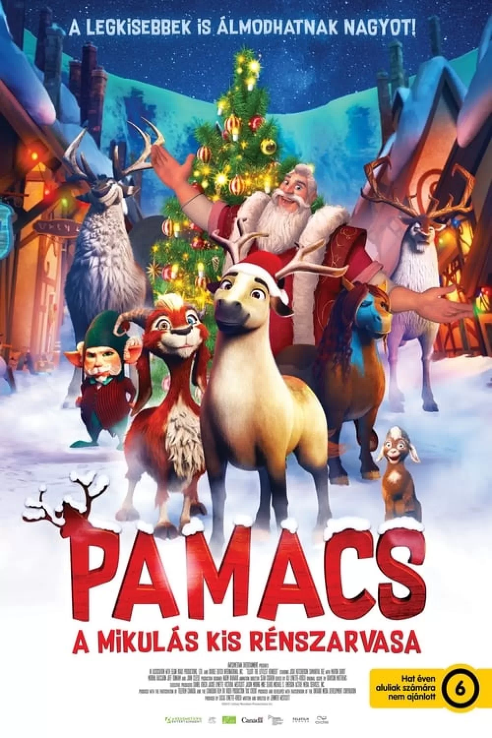 Pamacs, a Mikulás kis rénszarvasa online